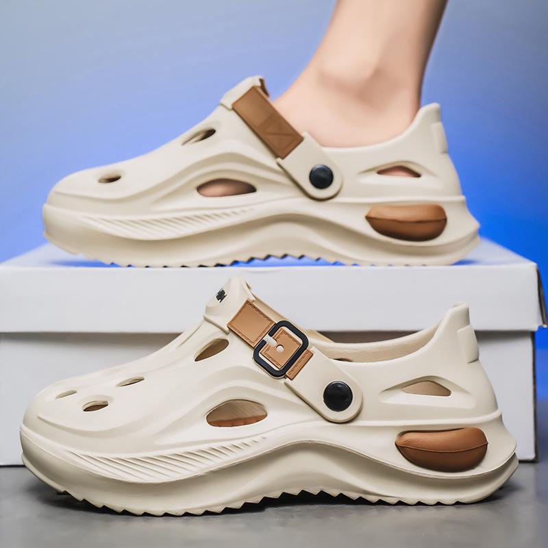 

Men s Summer 2025 Driving Comfort Beach Baotou Sandals 44-45