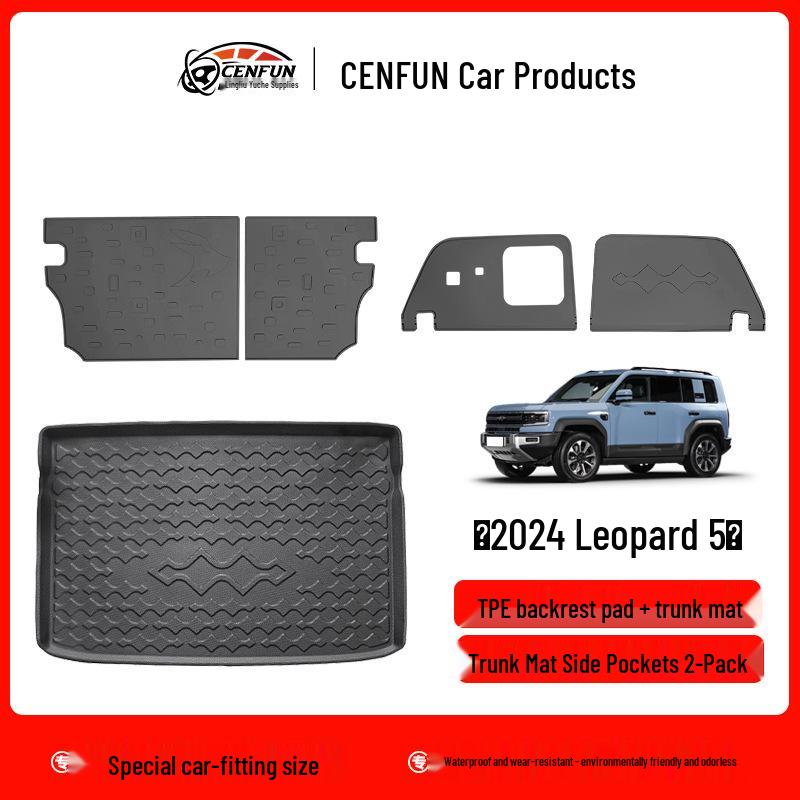 Custom TPE Floor Mats & Trunk Mat Set for 2024 BYD Equation Leopard 5