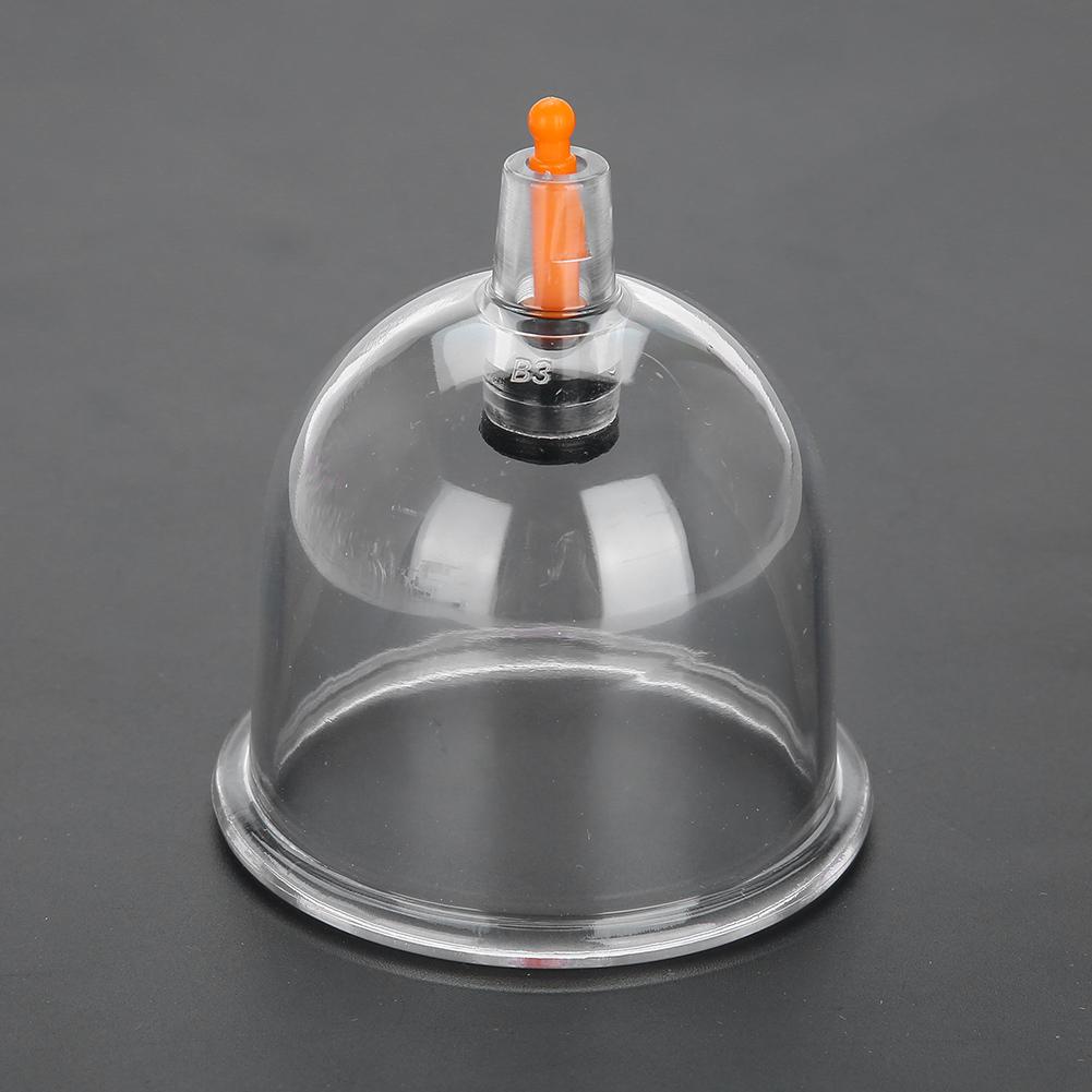 6pcs/lot Cups Chinese Medical Cupping Sets Device Vacuum Body Cupping Cans Healthy Massage