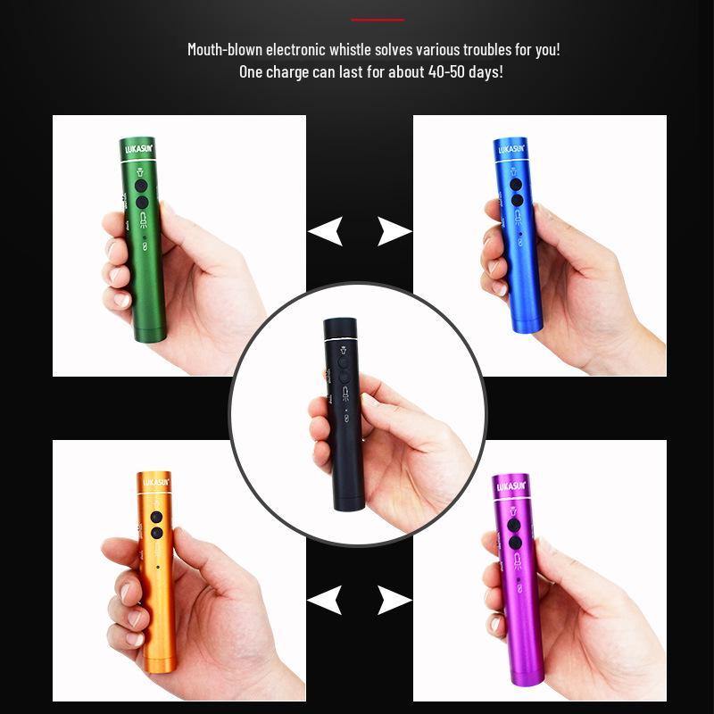 Rechargeable Electronic Whistle for Sports, Pet Training, Traffic Control, and Outdoor Survival