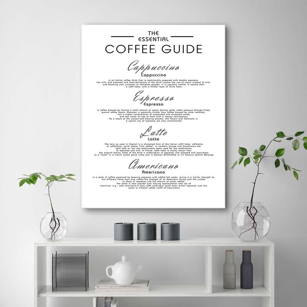 Plátno, Průvodce kávou