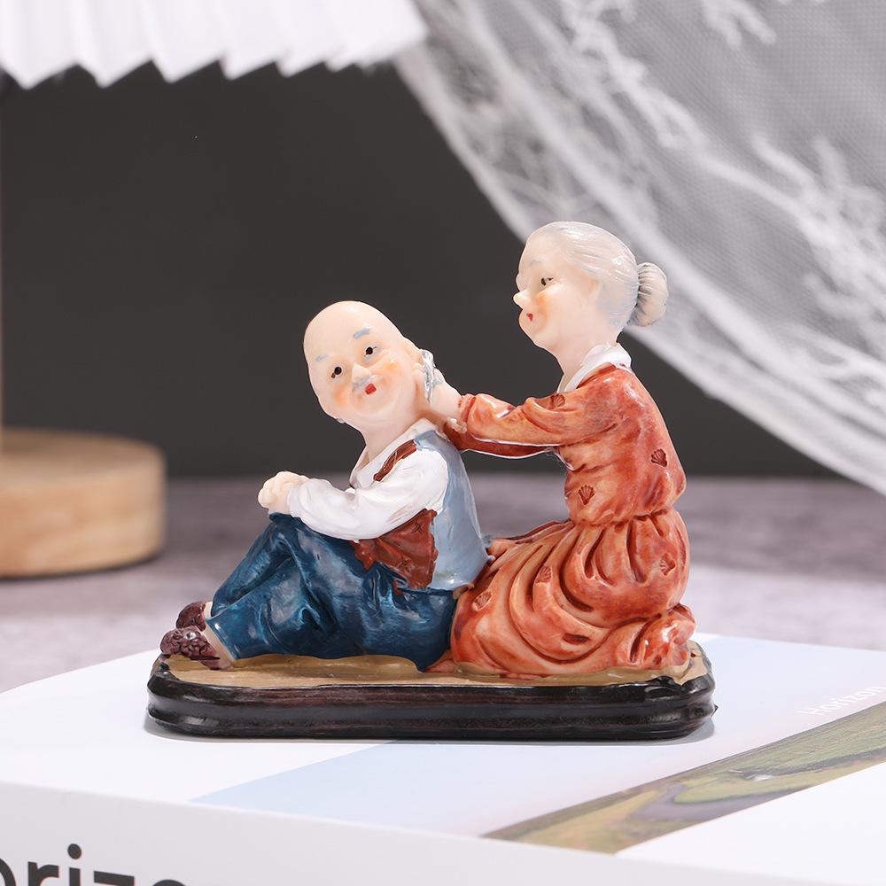 Kreative Harz-Paar-Ornamente auf Lager für die Heim- und Bürodekoration