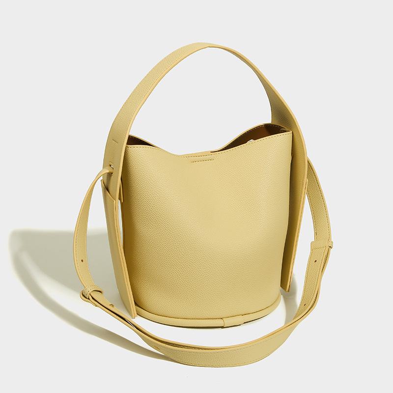 Geantă de damă de primăvară/vară la modă nouă, moale, PU, crossbody, geantă de umăr simplă, capacitate mare, geantă de navetă