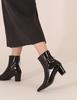 Secondaily [Hand Made] Sandra Ankle Boots_Black