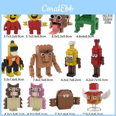 Costruisci una Collezione Brainrot con Blocchi da Costruzione e Divertimento Fai-da-Te per Collezionisti e Bambini Creativi
