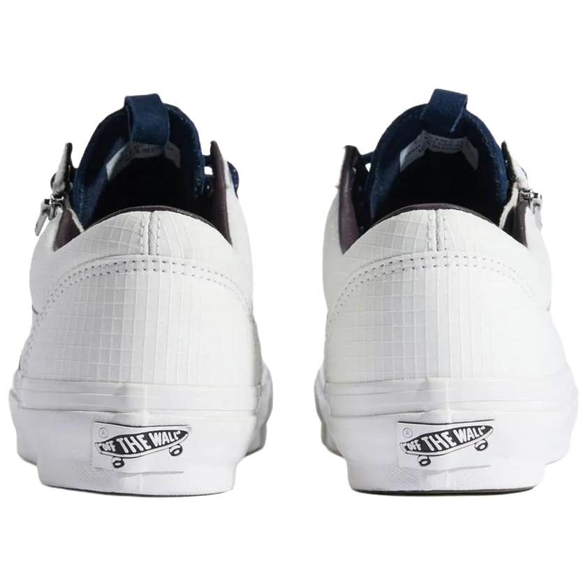 Vans Old Skool 36 Premium Zip Comfortable Fit Skate Shoes Unisex Sneakers White VN000DAAEZY