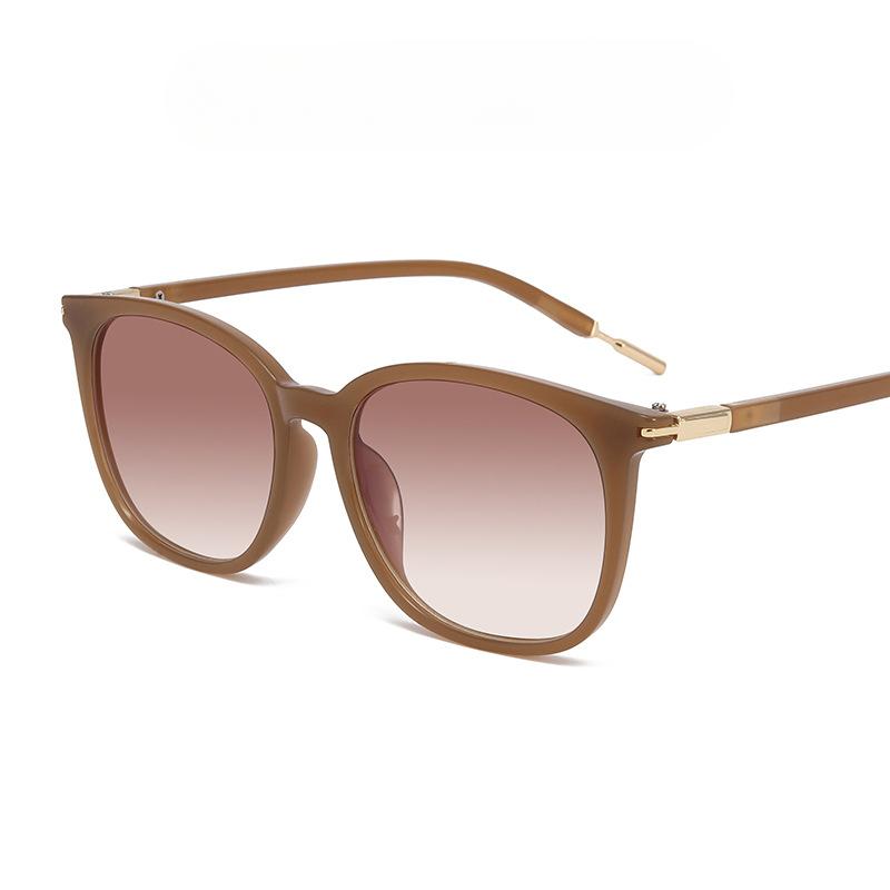 

Новые модные женские солнцезащитные очки в большой коробке, простые солнцезащитные очки-корректоры с уличным солнцезащитным козырьком High Sense. UV400