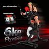 HOMCOM Exercise Bike, Fitness Bike with LCD Display, Heart Rate Sensor
