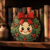 Decorative Shelf Statues Christmas Wooden Table Decorations, Santa Claus Snowman Reindeer Desktop Ornaments, Indoor Holiday Displays Distressed Tiered