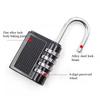 1Pcs Combination Lock Resettable 4 Digit Padlock with Combination Waterproof and Heavy Duty Combination Padlock Outdoor