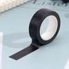 Office Scrapbooking Art Drawing Black Masked  Paper Tape Stationery Adhesive Tape Decorative Paper