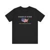 Charlie Kirk Hyllingsskjorte, Flott Amerikansk Patriot Topp, RIP Charlie Kirk Skjorte Unisex T-skjorte