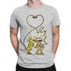 Marsupilami And Girl Kissing Novelty 100 Cotton Tshirt Marsupilami Tees Tops For Unisex