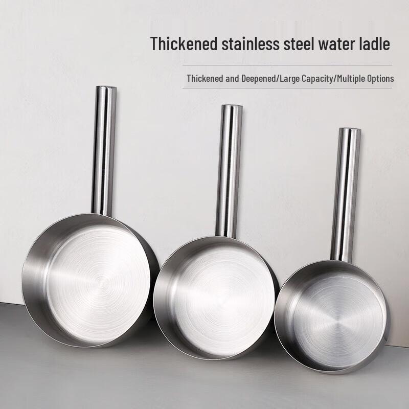 ONYLM Edelstahl Schöpfkelle mit langem Griff