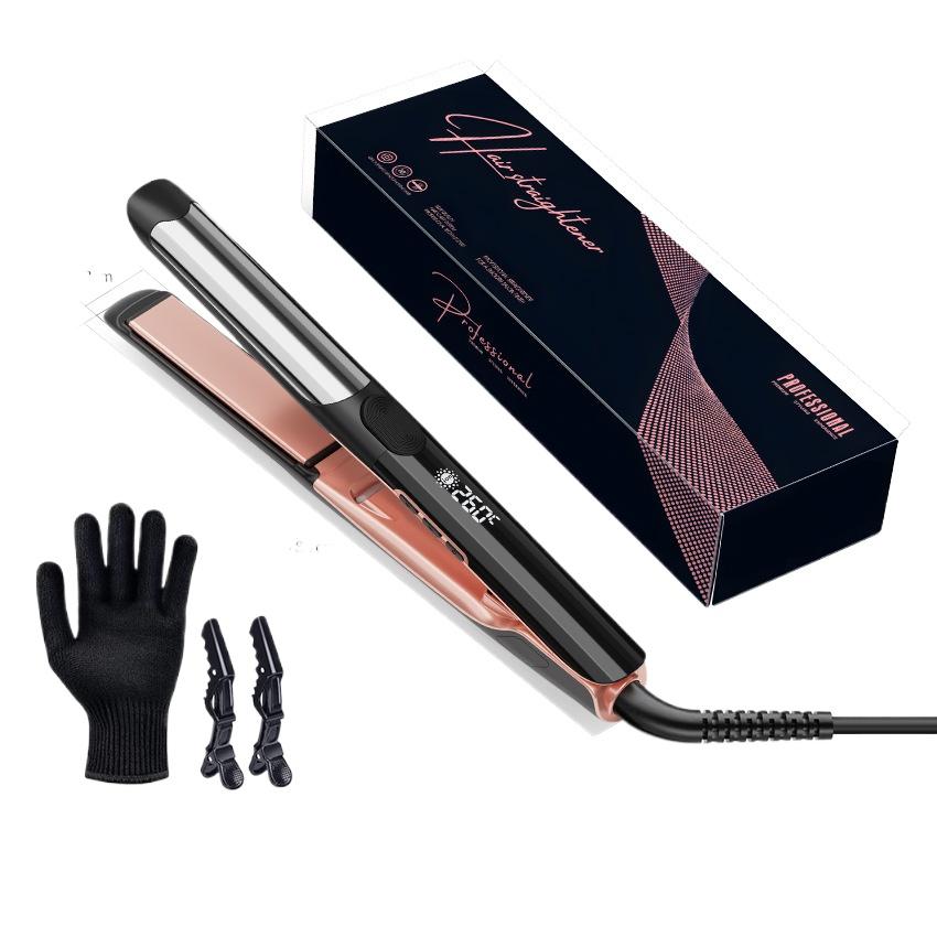 

Dual Purpose Straightening Splint with Negative Ion Hair Care and Two in One Curling Iron and Straightening Iron 207C/EU