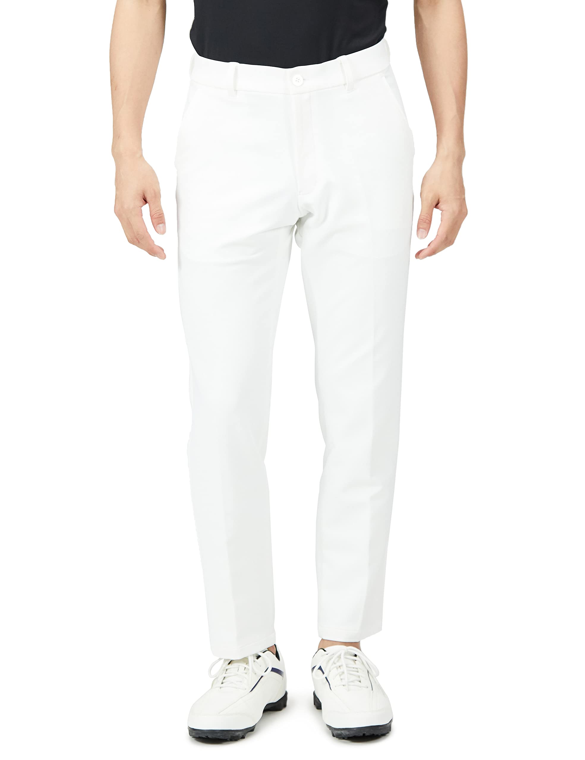 

Одежда для гольфа Эластичные Зауженные Брюки для Движений E2MF2524 Белый L [Mizuno] Мужские белый