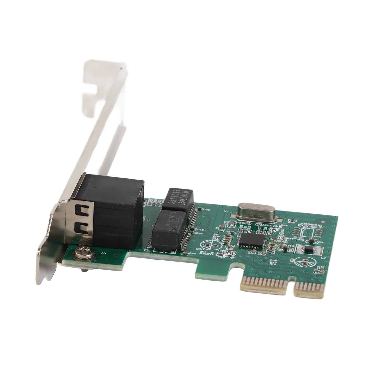 

Адаптер мережевої карти PCI‑E Gigabit EtherneT 101001000 Мбіт/с для Realtek 8111E