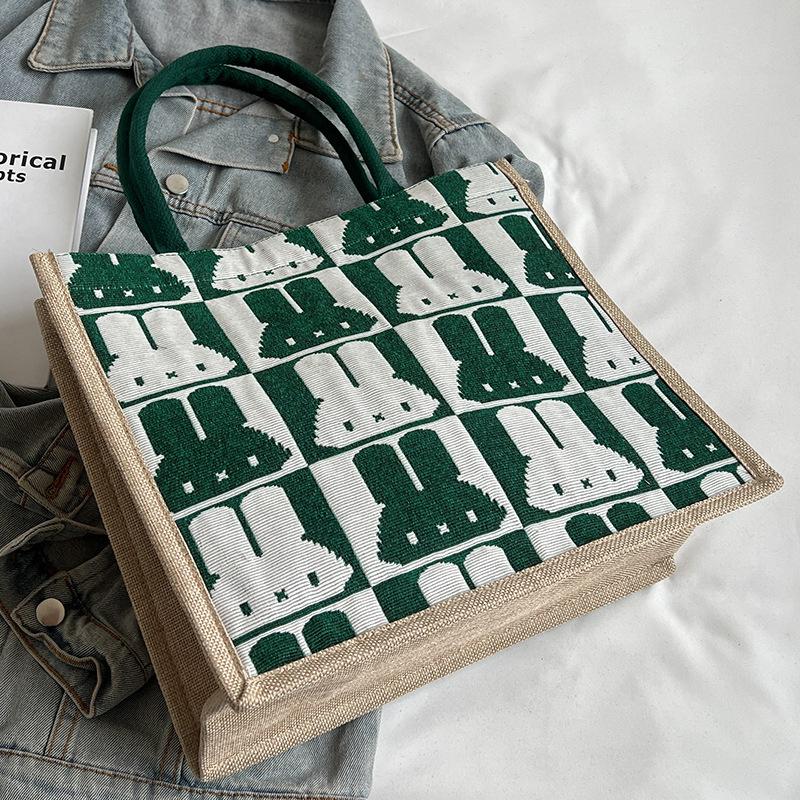 Handbag Women'S Large Capacity Bag Commuter Big Bag Fashion Mommy Bag College Student Class Shoulder Tote Bag