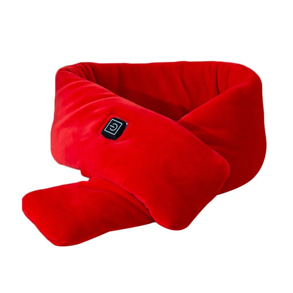 Fleecová teplá šála Zimní elektrický ohřívač krku Přenosná USB vyhřívaná šála Ženy Muži