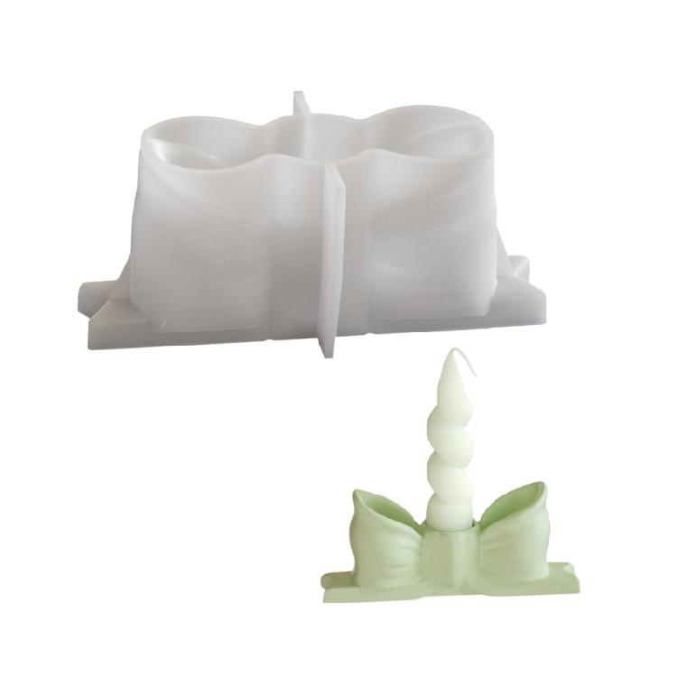 Easy Release Candle Holder Silicone Mold High Quality Silicone Mold For Individualized Bowknot Candle Holder Creations 1
