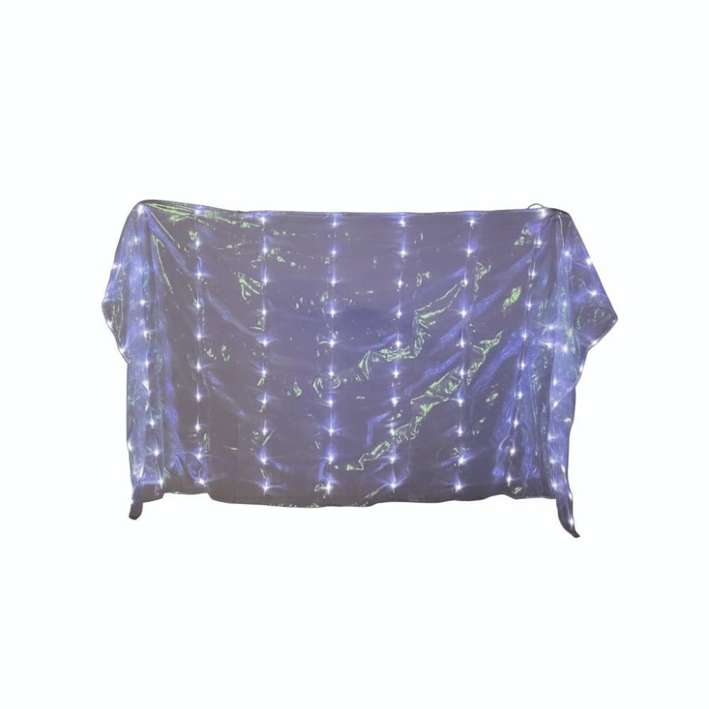 Solid Color LED Luminous Scarf Dance Performance Performance Props New Stage Props Dance Festival