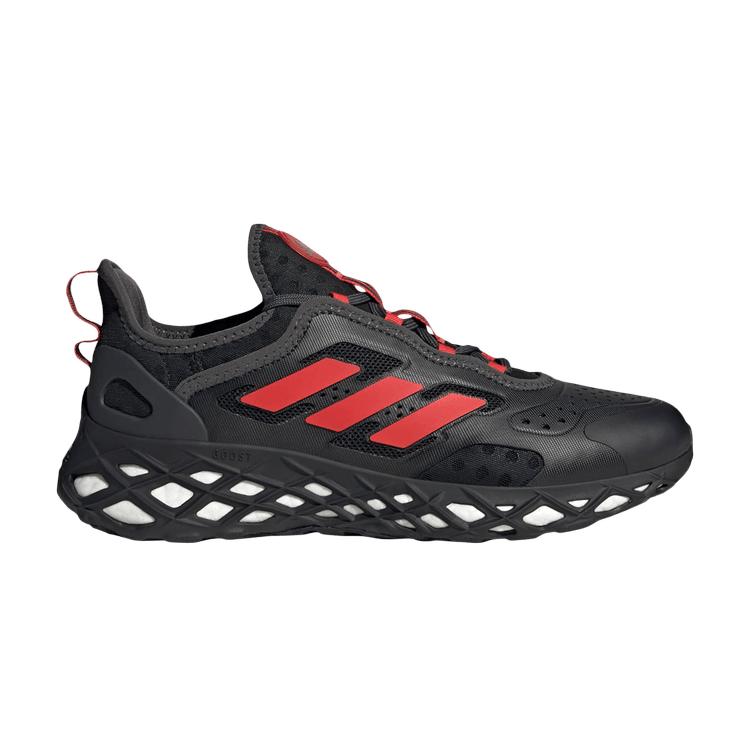 

adidas Web Boost Black Red Men Sneakers Core-Black Carbon HQ4155