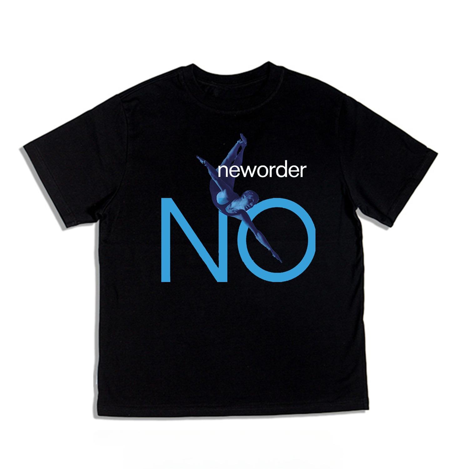 

New Order Rock Patterned TShirt 100 Cotton Round Neck Loose Fit Mens and Womens Heavy Duty 4XL