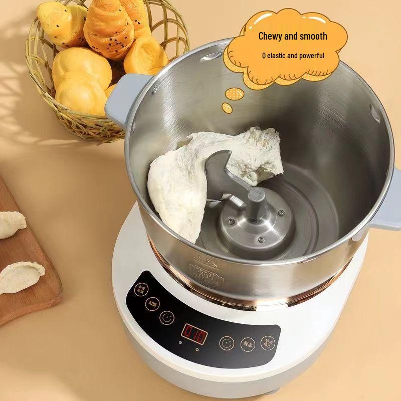 Smart 5 Jin Automatischer Teigmischer: Kneten & Gären mit einstellbaren Stufen - Kompakte Heimkochmaschine