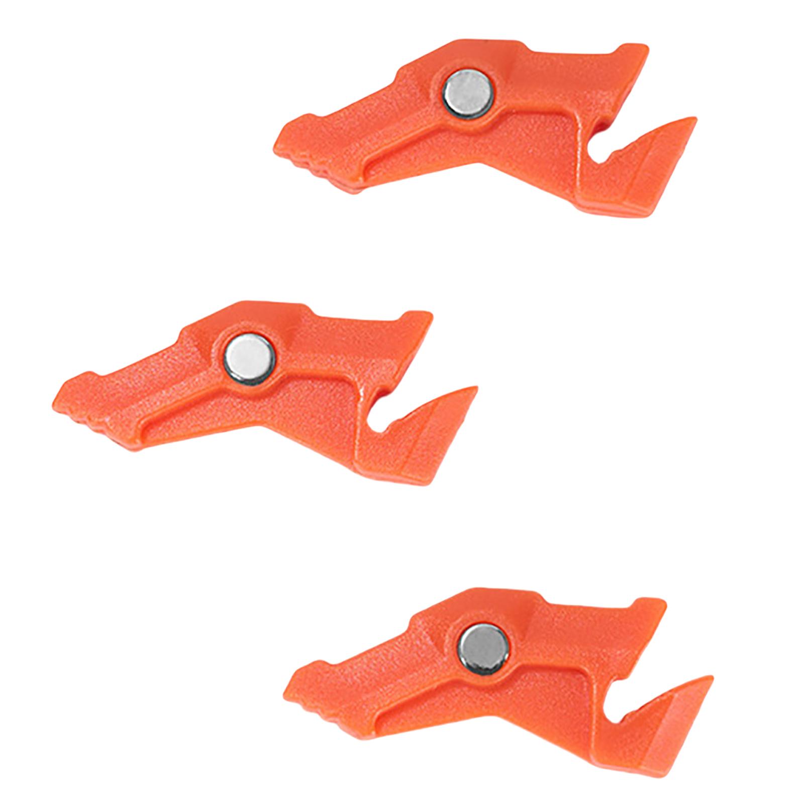 

3 шт. Стабилизатор баллона с магнитной подставкой для походной плиты, кронштейн для газового баллона для пикника на открытом воздухе оранжевый