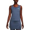 New Nike Sleeveless Sports Shirts Women's Fen Blue CV4785-491