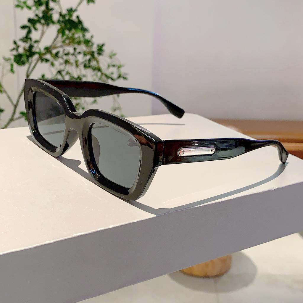 Vintage Square Sunglasses Women  New in Stylish Candy Color Shades Ins Trendy Fashion Brand Korean Style Sun Glasses