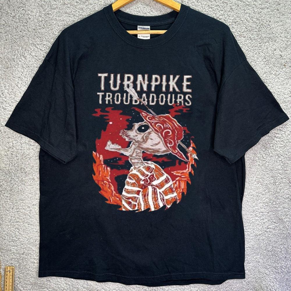 Collection Turnpike Troubadours Band Rock Music Black Shirt S to 5XL HM113 Unisex T-Shirt S
