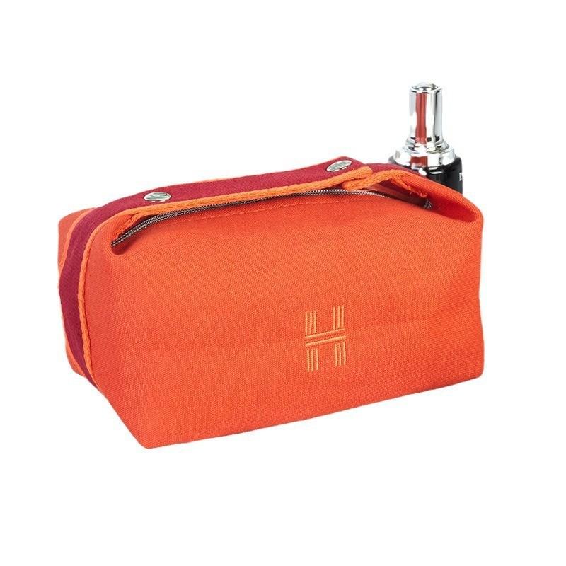 Canvas Travel Makeup Bag With Multiuse Storage For Home And Onthego Comfort