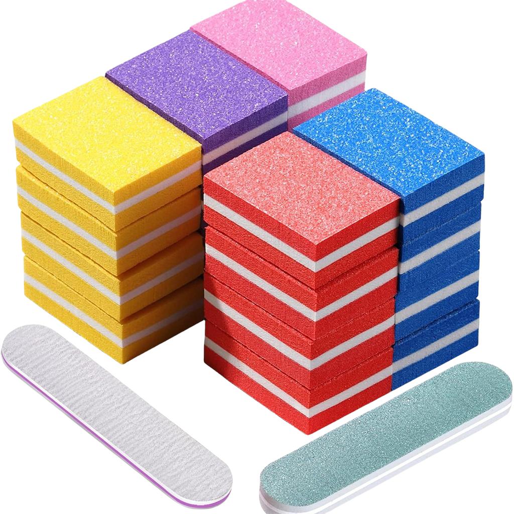 22 Pcs/Set Nail Buffer Blocks Practical Nail Sanding Blocks Manicure Tool Nail File Sanding Blocks Nail Supplies