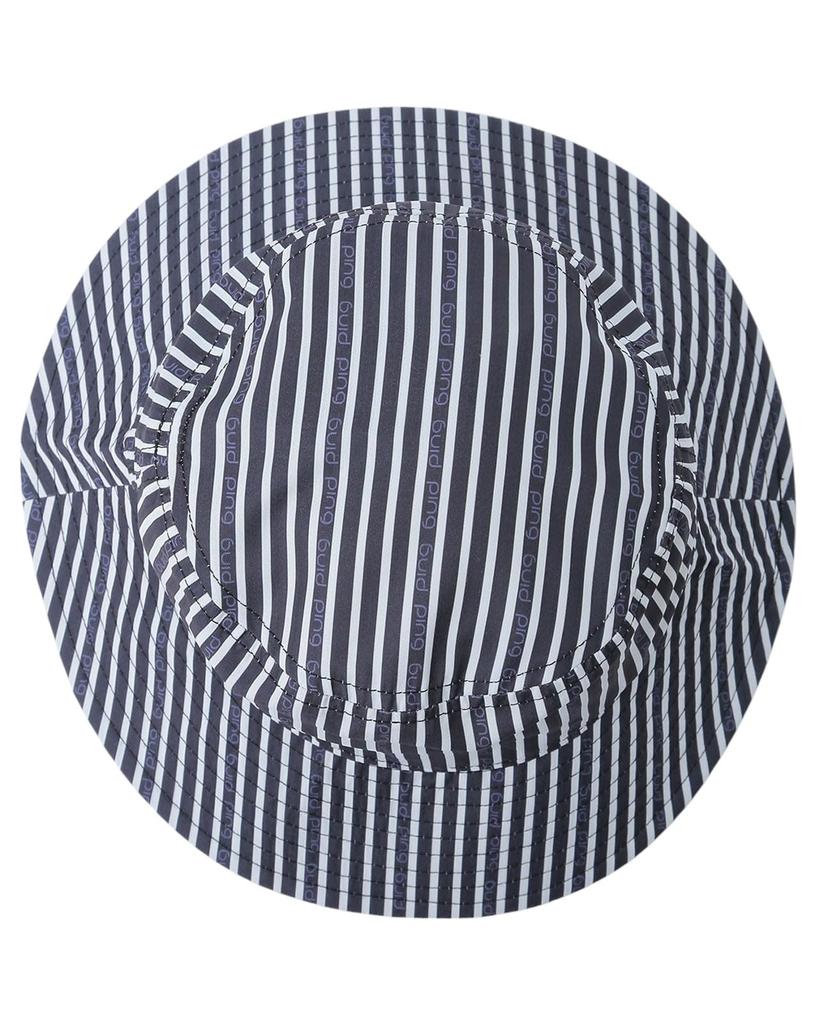 Bucket Hat Golf Hat FR [Pin Apparel] Women's (Stripe) / / 622-5187306 120_Navy