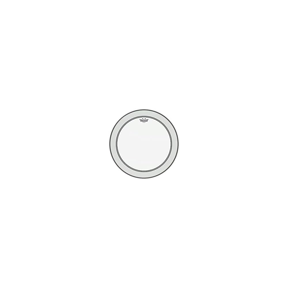 REMO P3-322B Powerstroke 3 Clear Bass Drum Head, 22-inch
