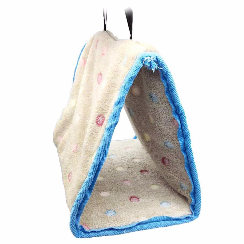 Papageien-Hängematte Vogel-Hängebett-Haus Plüsch Winter-Warm-Käfig-Nest-Zelt