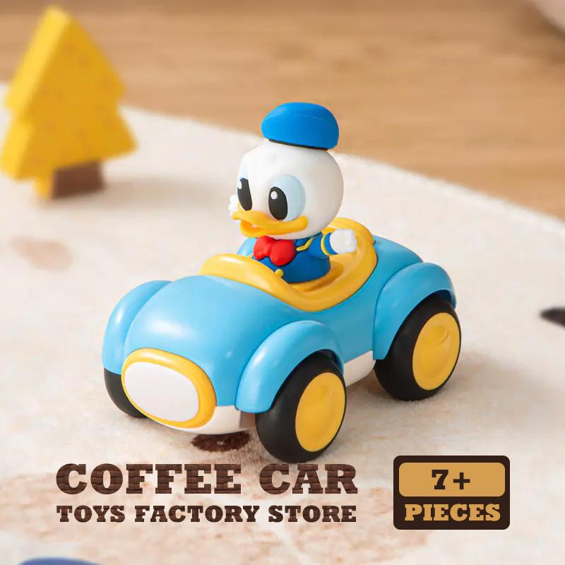 

Mickey Mouse Building Blocks Cars Kit Toy Story MOC Bricks Pull Back Vehicle With Donald Duck Doll Children Xmas Gift NEW