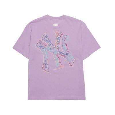 MLB New York Yankees T-Shirt Unisex Hellviolett 3ATSB0953-50PPL