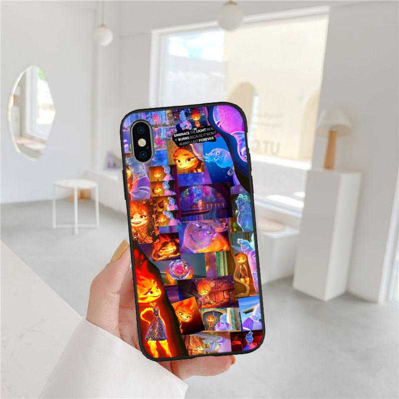 CJ39 Disney Elemental Soft Shell Phone Case for Samsung Galaxy Note 10 20 S23 S24 S25 Ultra FE Plus Edge Lite A02S A35 A07 A17