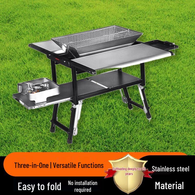 Foldable Charcoal BBQ Grill