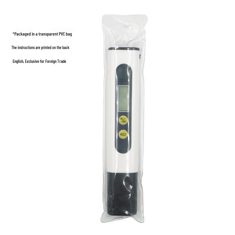 Pluma Medidora de TDS de Agua de Alta Calidad para Uso Doméstico – Detector de Calidad del Agua de Dos Botones