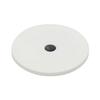 BeatSonic OnlyOne Muni Ceiling Mount Pendant Light Cover, Matte White, with Cord Stopper, for Flat Mount Pendant Lights, Matte White (MAC01)