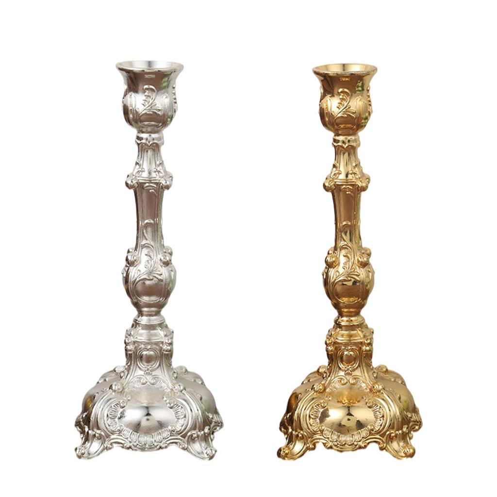 European Elegant Candle Holder Stand Candelabra Romantic Candlelight for Wedding Restaurant Centerpiece Tabletop Decor