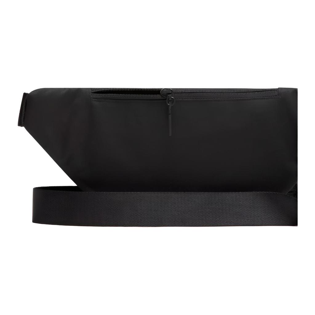 Lululemon Everywhere Brand Tag Zipper Closure Casual Waist Bag Unisex Waist Bag Black LU9D48S-0001