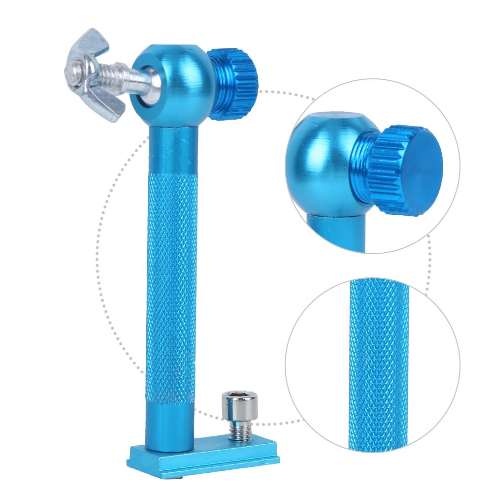 Aluminium Alloy Blue Portable Lightweight Universal Box Fishing Chair Night Light Bracket Supplies Tackle Accessory