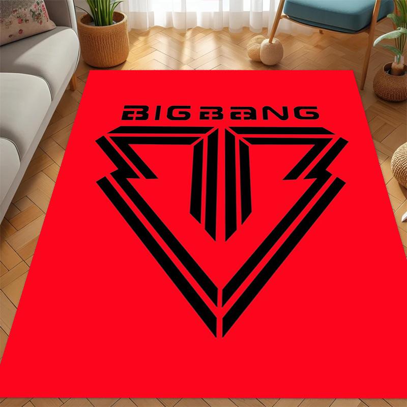 Bold Design: Big Bang Symbolism Carpet Floor Mats Living Room and Bedroom Mats Protective Pad Fashion Room