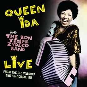 CD QUEEN IDA  THE BON TEMPS ZYDECO BA  Live From The Old Waldorf San Franc INTRCD0022 Interference US CountryFolk Used