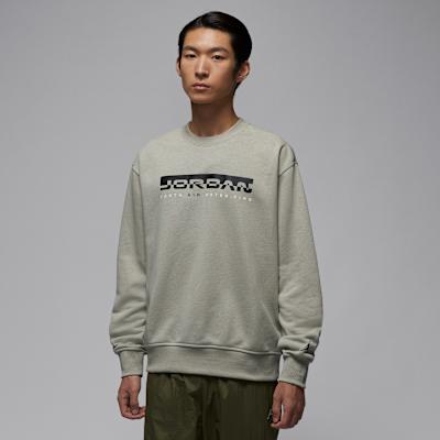 Jordan Brooklyn Fleece Sweatshirt Men s Fir Wood Green/Black S