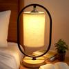 Stylish Cordless Table Lamp with Ambient Lighting [3 Color Temperatures, Stepless Dimming, Rechargeable, Touch Control, Eye-Friendly] Retro Wooden